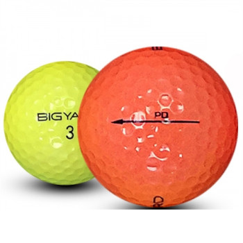빅야드 뉴 PD 컬러혼합 2피스 골프공 A-급 로스트볼 (16개/박스)