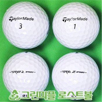 테일러메이드 RBZ SPEED 화이트 2피스 B+급 로스트볼 16개