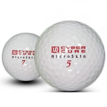 윌슨 마이크로스킨 2피스 골프공 A급 로스트볼 (16개/박스)